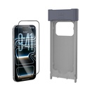 Apple iPhone 17 Pro Max Uyumlu Wiwu GT-032 Glass Ultra Serisi 3D Polarize Ekran Koruyucu Cam + Kolay Uygulama Aparatı