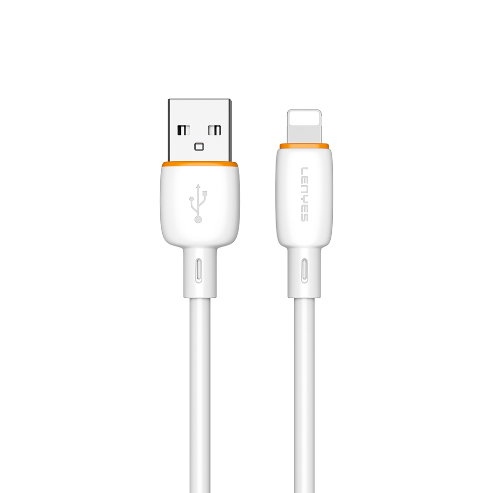 [RNZ-TA133313] Lenyes LC548-L USB-A to Lightning Data ve Şarj Kablosu 12W 1M