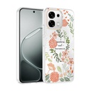 Oppo A6 Pro Uyumlu Kılıf Kamera Korumalı Desenli Zore Klip Kapak