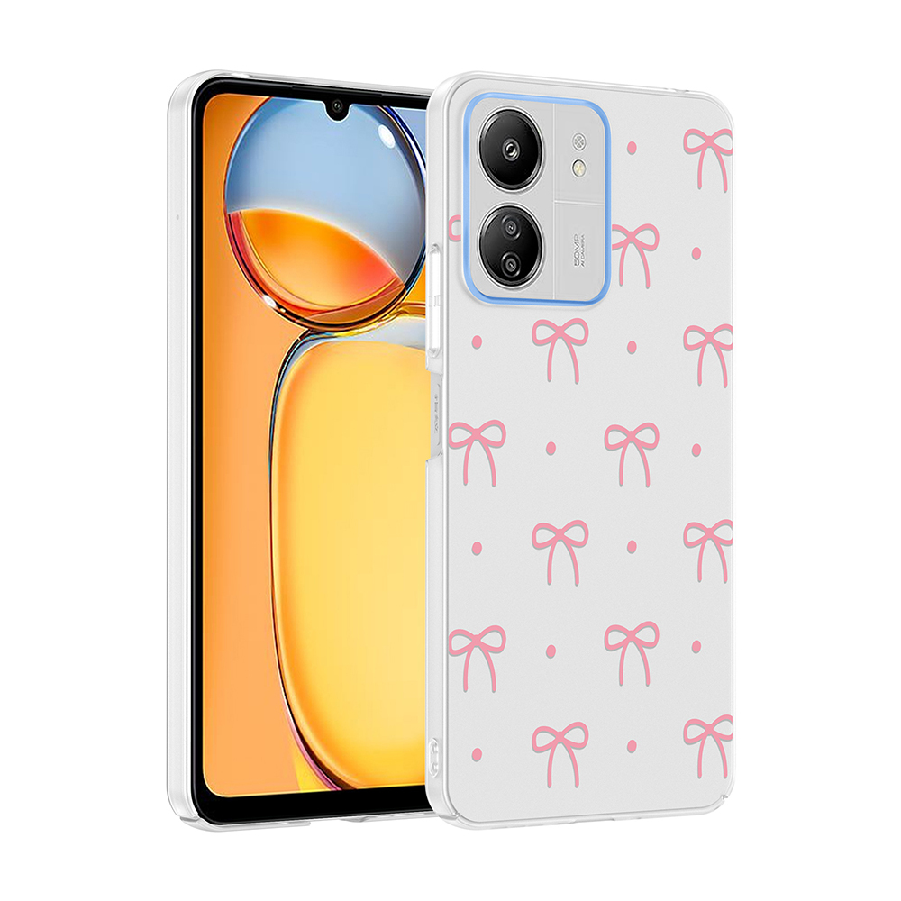 [RNZ-TA132958] Xiaomi Redmi 13C Uyumlu Kılıf Kamera Korumalı Desenli Zore Klip Kapak (Fiyonk)