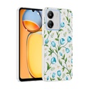 Xiaomi Redmi 13C Uyumlu Kılıf Kamera Korumalı Desenli Zore Klip Kapak