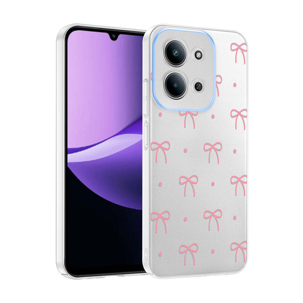 [RNZ-TA132964] Xiaomi Redmi 15C Uyumlu Kılıf Kamera Korumalı Desenli Zore Klip Kapak (Fiyonk)