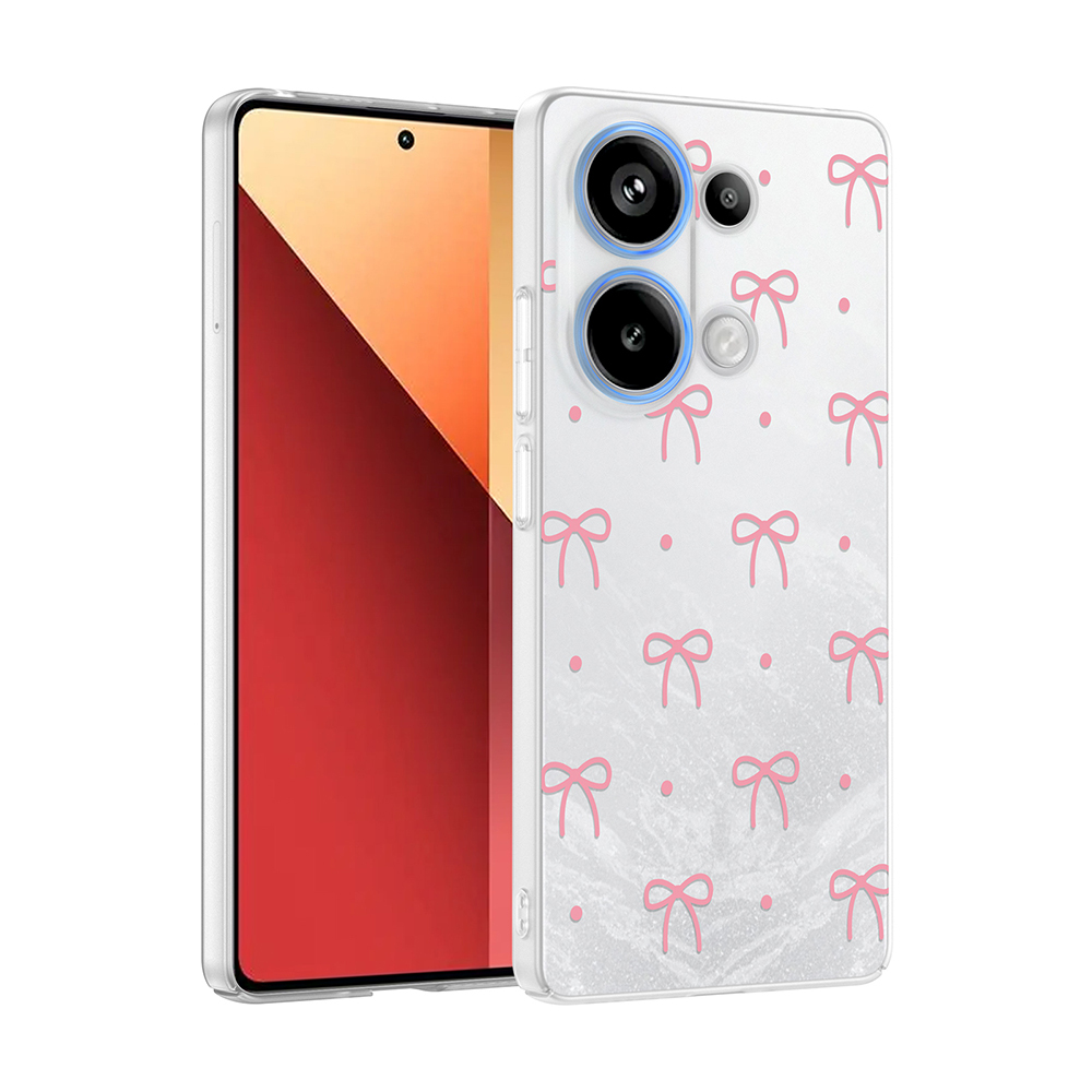 Xiaomi Redmi Note 13 Pro 4G Uyumlu Kılıf Kamera Korumalı Desenli Zore Klip Kapak