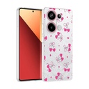Xiaomi Redmi Note 13 Pro 4G Uyumlu Kılıf Kamera Korumalı Desenli Zore Klip Kapak