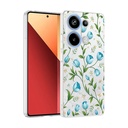 Xiaomi Redmi Note 13 Pro 4G Uyumlu Kılıf Kamera Korumalı Desenli Zore Klip Kapak