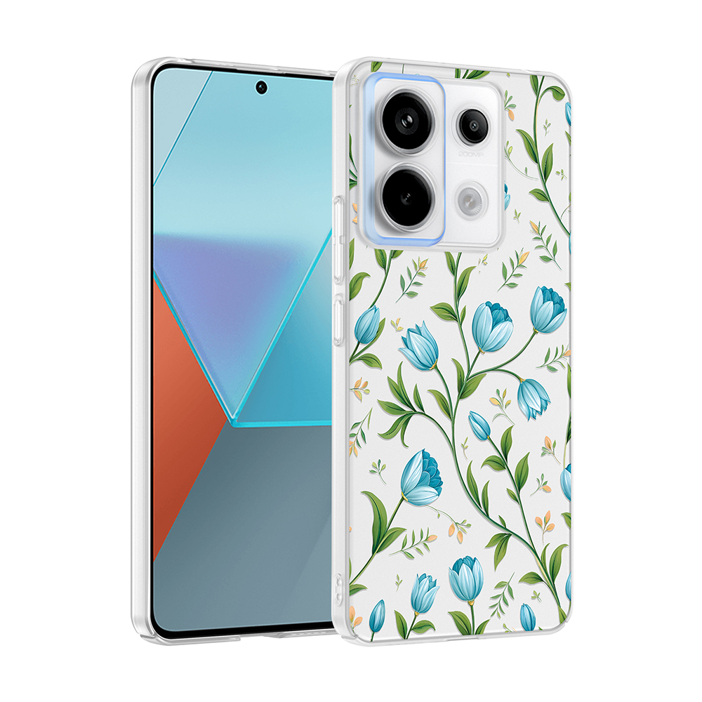 Xiaomi Redmi Note 13 Pro 5G Uyumlu Kılıf Kamera Korumalı Desenli Zore Klip Kapak
