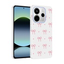 Xiaomi Redmi Note 14 4G Uyumlu Kılıf Kamera Korumalı Desenli Zore Klip Kapak