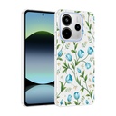 Xiaomi Redmi Note 14 4G Uyumlu Kılıf Kamera Korumalı Desenli Zore Klip Kapak