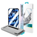 Apple iPhone 15 Pro Max Uyumlu Benks Glass Warrior HD Cam Ekran Koruyucu + Kolay Uygulama Aparatlı