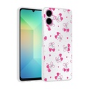 Samsung Galaxy A06 Uyumlu Kılıf Kamera Korumalı Desenli Zore Klip Kapak