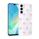 Samsung Galaxy A14 Uyumlu Kılıf Kamera Korumalı Desenli Zore Klip Kapak