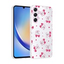 Samsung Galaxy A34 Uyumlu Kılıf Kamera Korumalı Desenli Zore Klip Kapak