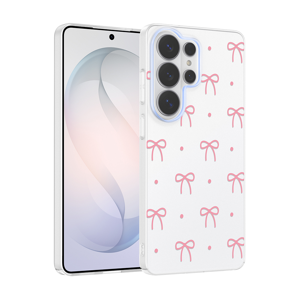 [RNZ-TA133080] Samsung Galaxy S25 Ultra Uyumlu Kılıf Kamera Korumalı Desenli Zore Klip Kapak (Fiyonk)