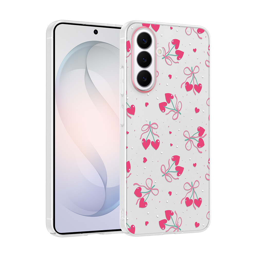 Samsung Galaxy S26 Uyumlu Kılıf Kamera Korumalı Desenli Zore Klip Kapak