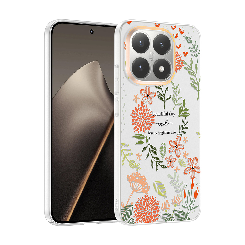 Xiaomi 15T Uyumlu Kılıf Kamera Korumalı Desenli Zore Klip Kapak