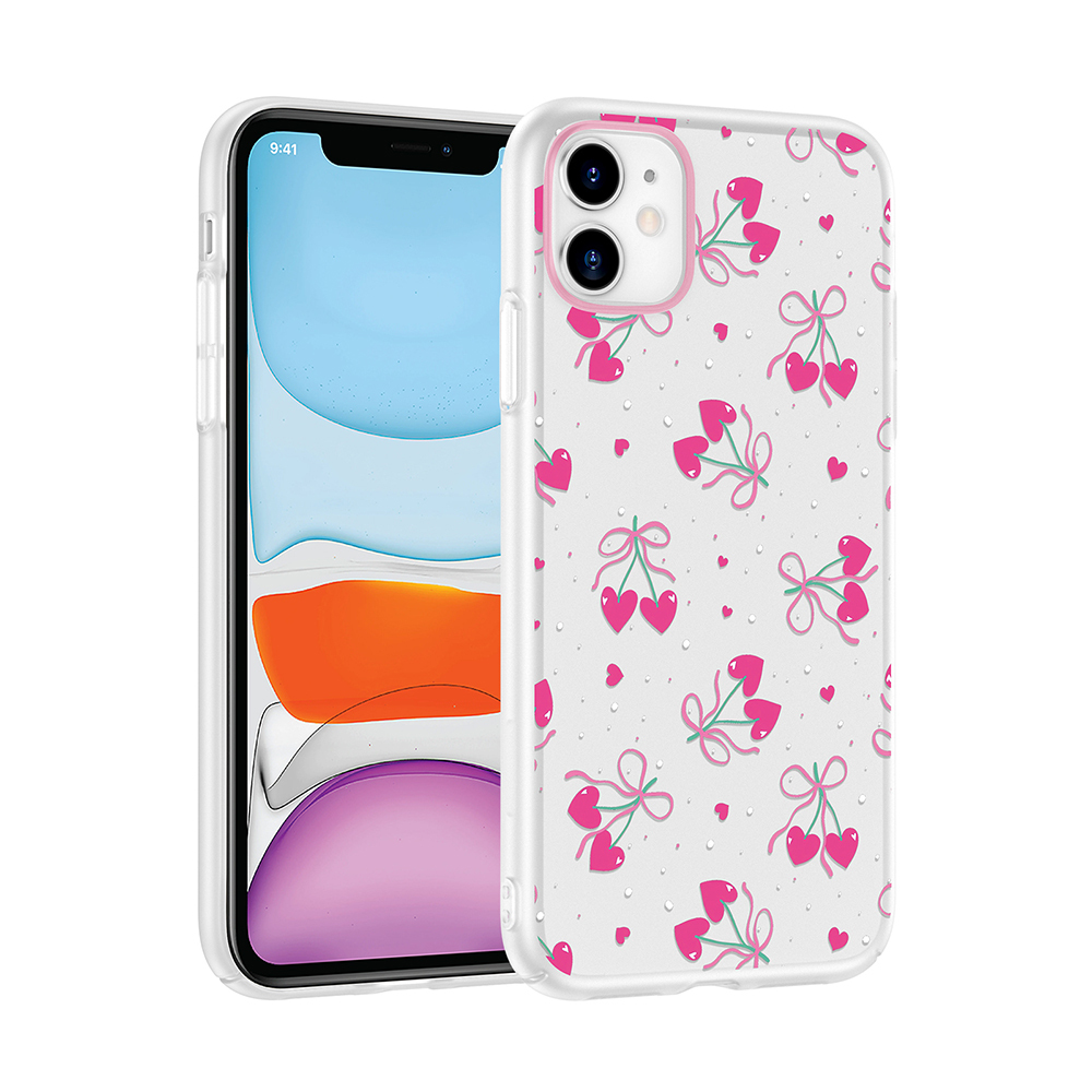 Apple iPhone 11 Uyumlu Kılıf Kamera Korumalı Desenli Zore Klip Kapak