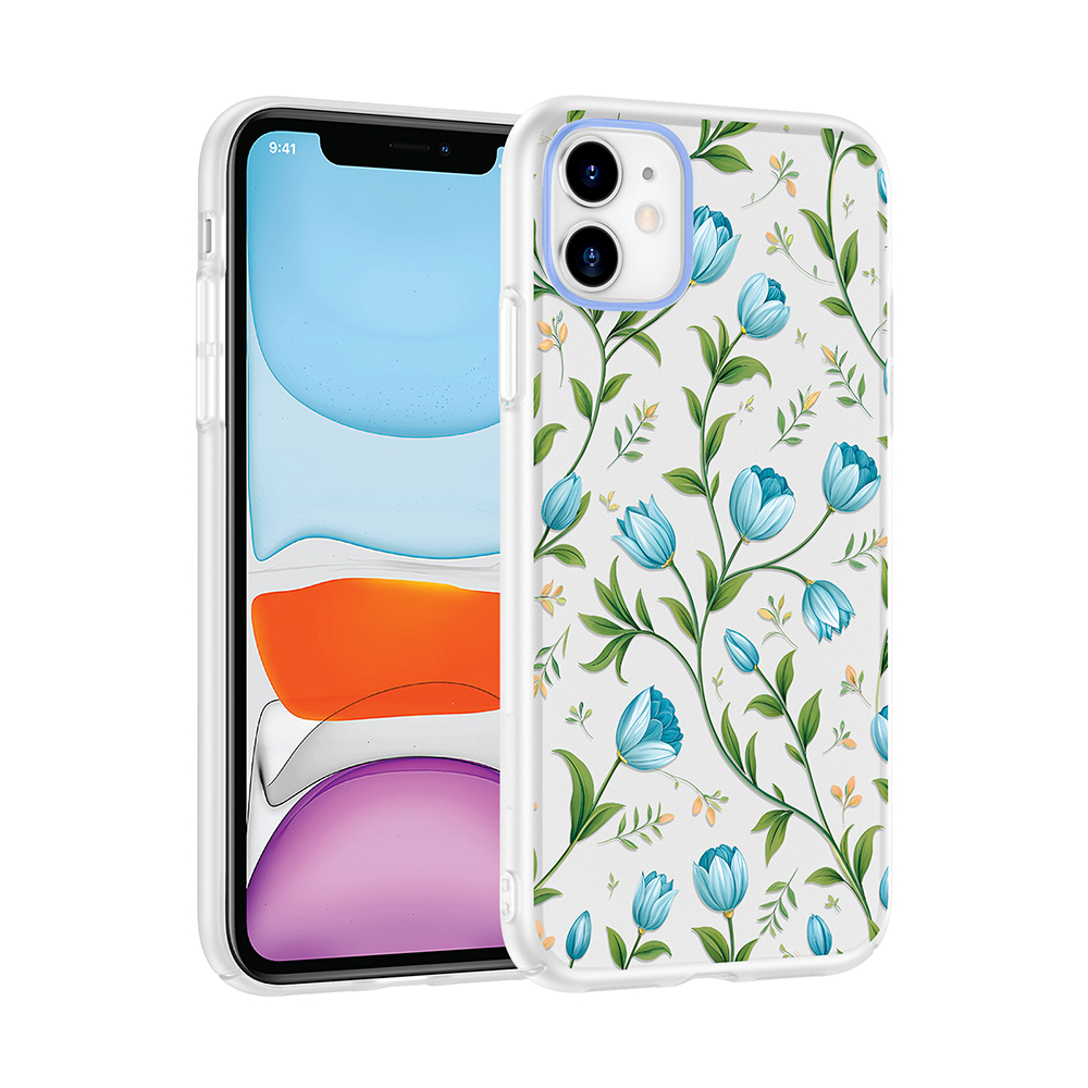 Apple iPhone 11 Uyumlu Kılıf Kamera Korumalı Desenli Zore Klip Kapak