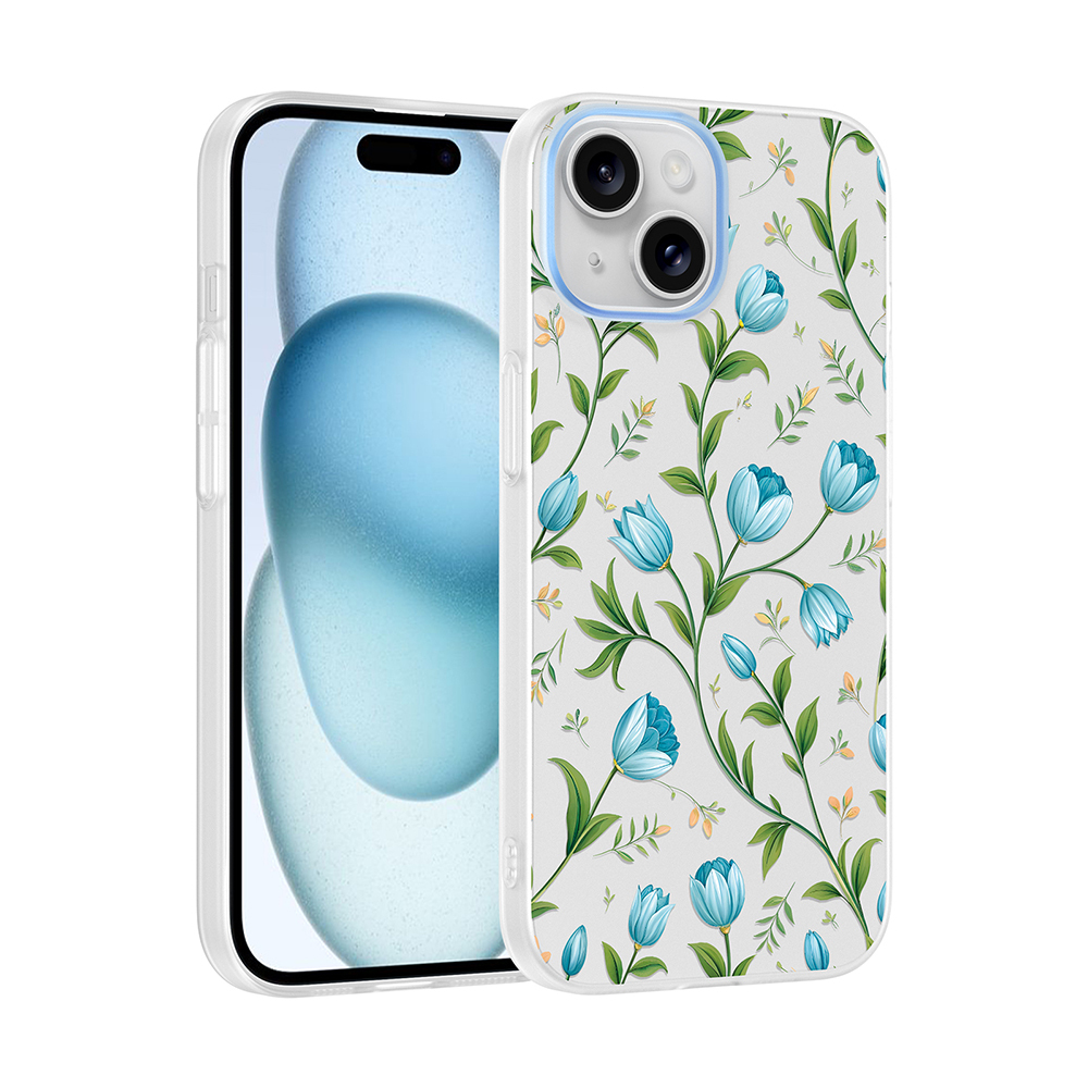 Apple iPhone 13 Uyumlu Kılıf Kamera Korumalı Desenli Zore Klip Kapak