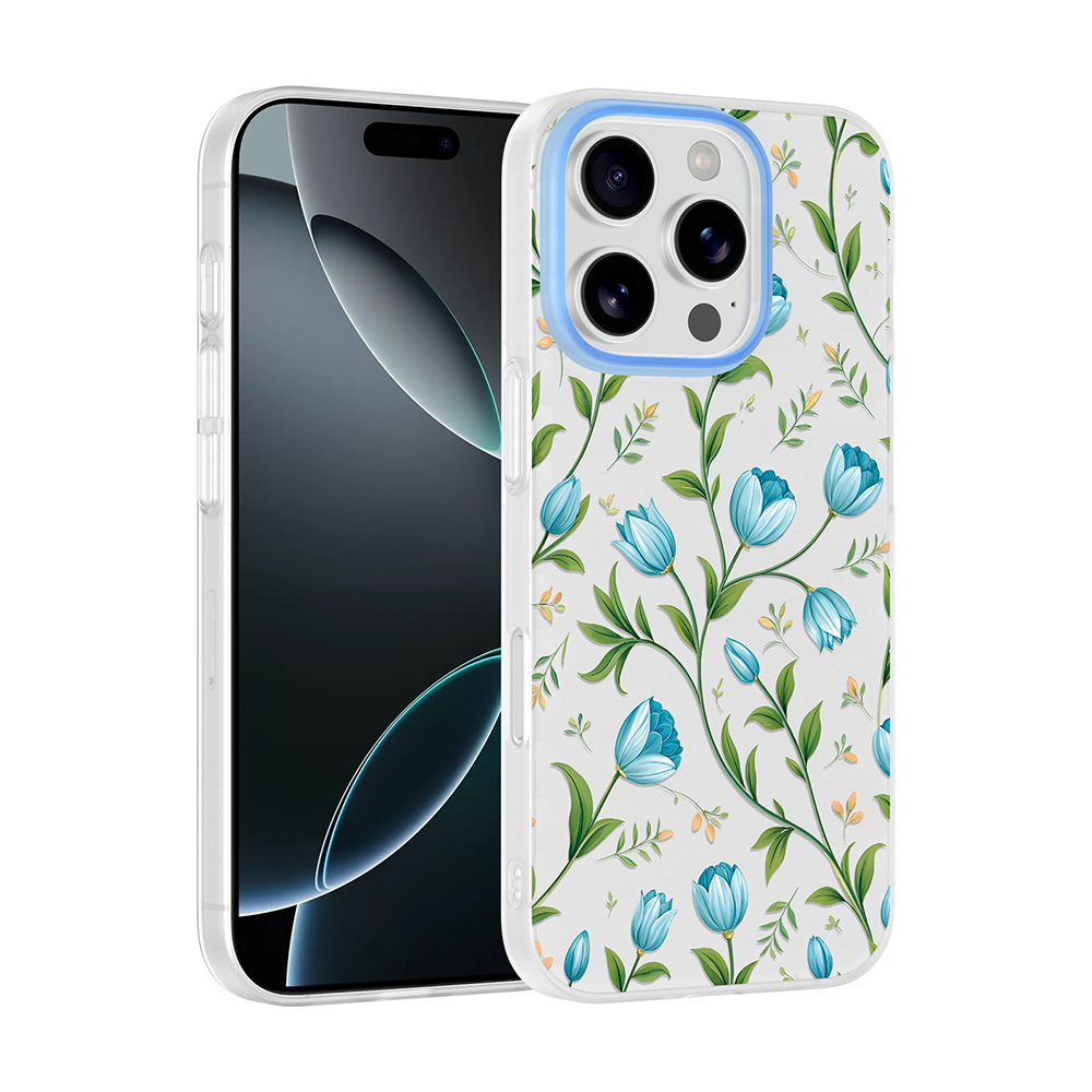 Apple iPhone 16 Pro Max Uyumlu Kılıf Kamera Korumalı Desenli Zore Klip Kapak