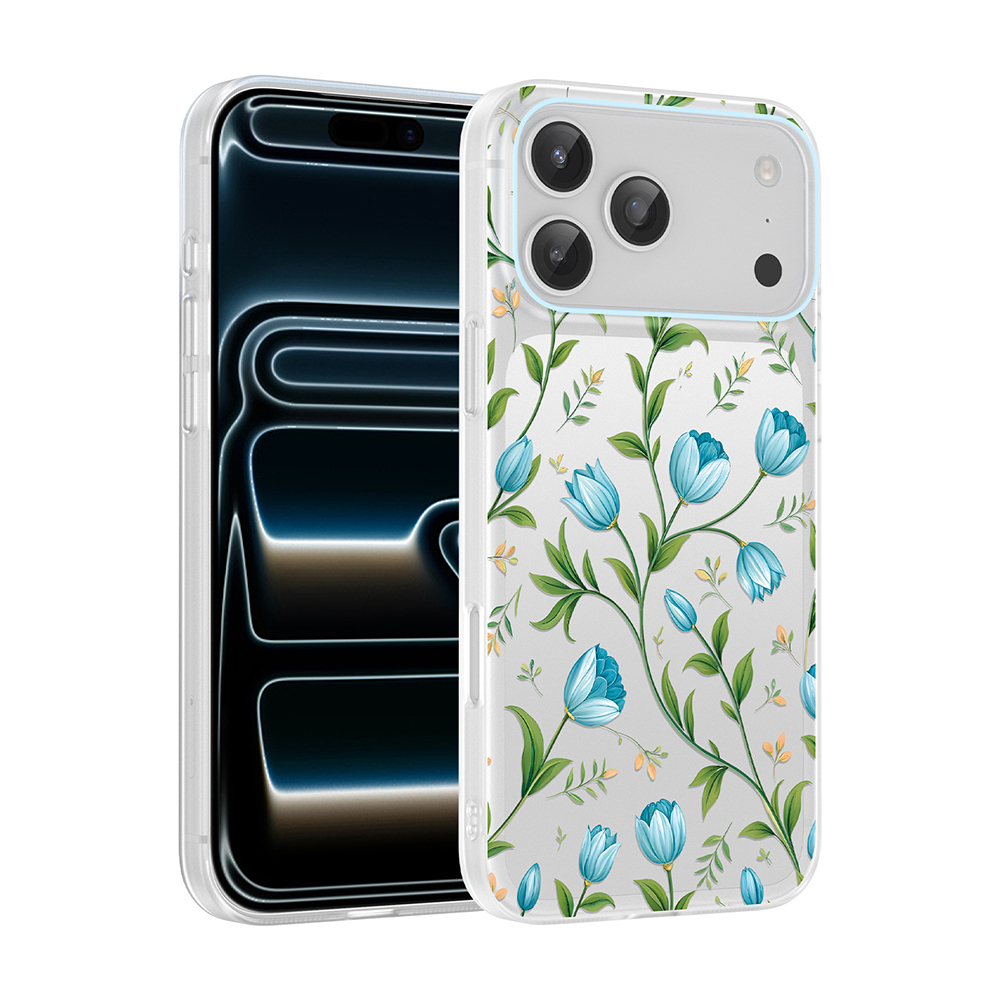 Apple iPhone 17 Pro Uyumlu Kılıf Kamera Korumalı Desenli Zore Klip Kapak