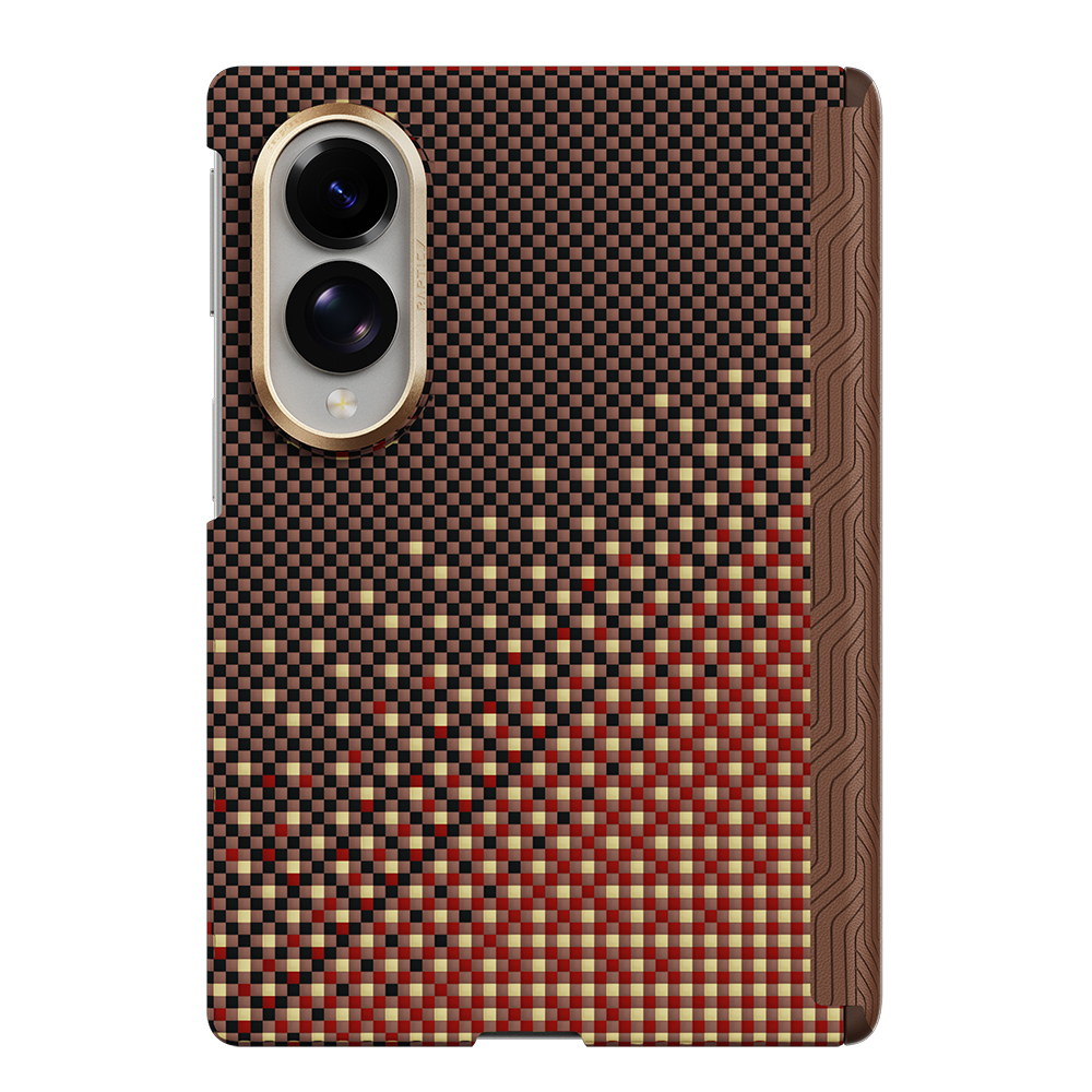 Samsung Galaxy Z Fold 8 Uyumlu Kılıf M-safe Şarj Özellikli Raptic Aramid SkinPro Serenity Serisi Kapak