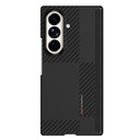 Samsung Galaxy Z Fold 8 Ultra Uyumlu Kılıf M-safe Şarj Özellikli Metal Kamera Çerçeveli Raptic Aramid SkinPro Serisi Karbon Kapak