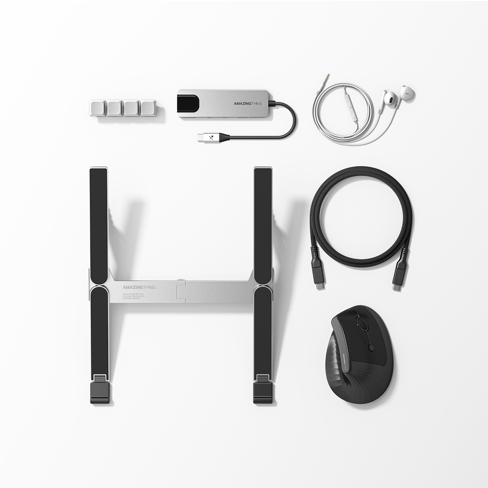 [RNZ-TA137419] Amazingthing 5in1 Laptop Notebook Günlük Aksesuar Masaüstü Kiti