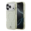 Apple iPhone 17 Pro Max Uyumlu Kılıf Mercedes Benz Orjinal Lisanslı M-Safe Şarj Özellikli Çift Katmanlı Yıldız Desenli Dizayn Kapak