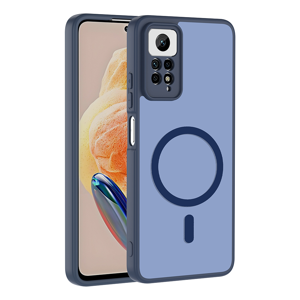 Xiaomi Redmi Note 12 Pro 4G Uyumlu Kılıf M-safe Şarj Özellikli Zore Babet Kapak