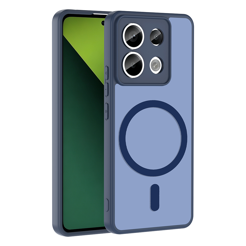 Xiaomi Redmi Note 13 Pro 5G Uyumlu Kılıf M-safe Şarj Özellikli Zore Babet Kapak