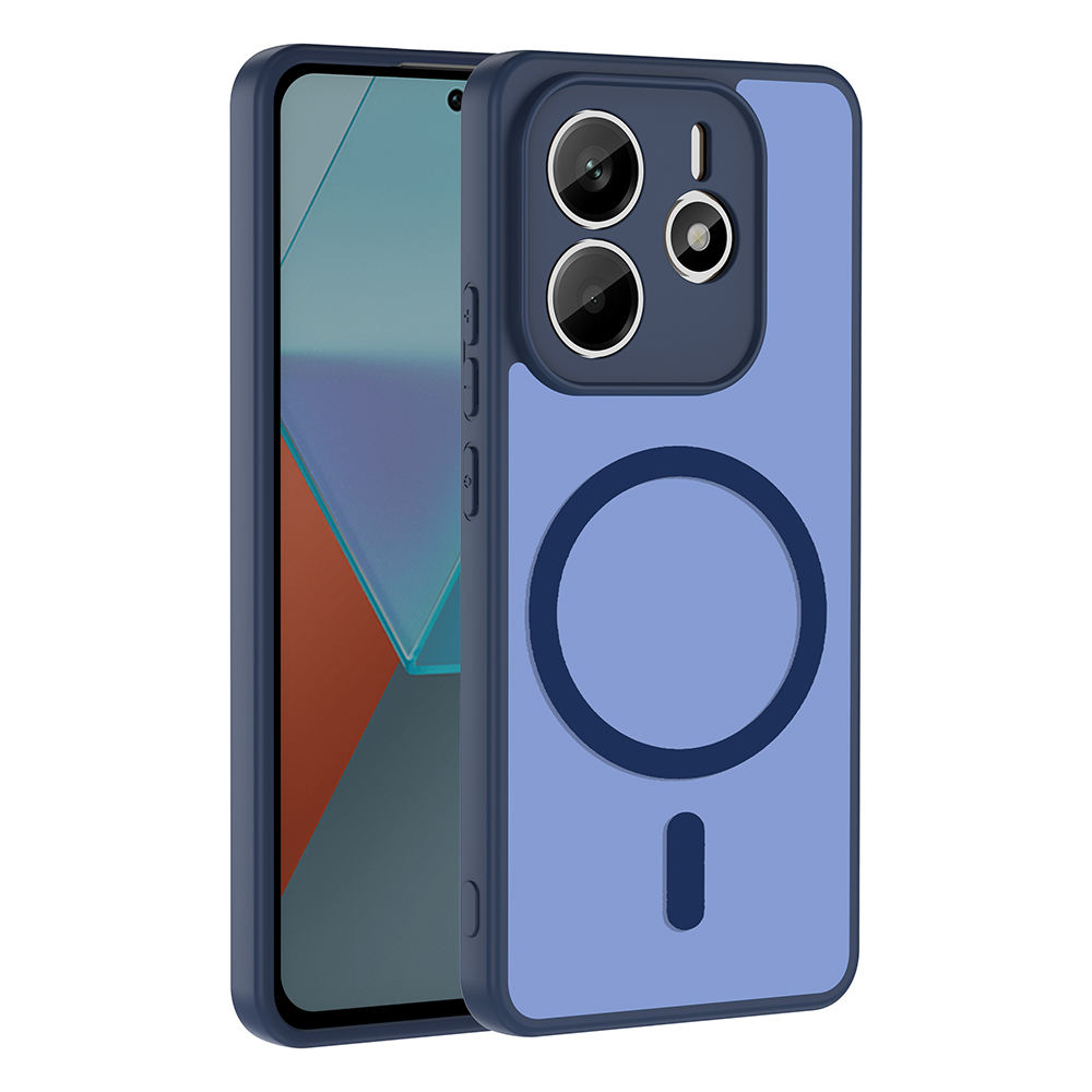 Xiaomi Redmi Note 14 4G Uyumlu Kılıf M-safe Şarj Özellikli Zore Babet Kapak