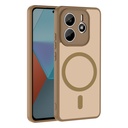 Xiaomi Redmi Note 14 4G Uyumlu Kılıf M-safe Şarj Özellikli Zore Babet Kapak