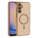 Samsung Galaxy A16 Uyumlu Kılıf M-safe Şarj Özellikli Zore Babet Kapak