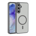 Samsung Galaxy A35 Uyumlu Kılıf M-safe Şarj Özellikli Zore Babet Kapak