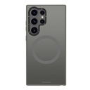 Samsung Galaxy S24 Ultra Uyumlu Kılıf M-safe Şarj Özellikli Çizilmeye Ve Aşınmaya Dayanıklı Youngkit Velvet Serisi Kapak