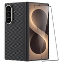Samsung Galaxy Z Fold 8 Ultra Uyumlu Benks ArmorAir ArmorGrid Grand Combo Üçlü Aksesuar Seti (Ön Arka Kevlar Karbon Kapak + Ekran Koruyucu)