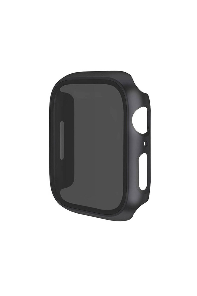 Apple Watch 7 41mm Uyumlu Sert PC Kasa ve Privacy Hayalet Ekran Koruyucu Zore Watch Gard 32