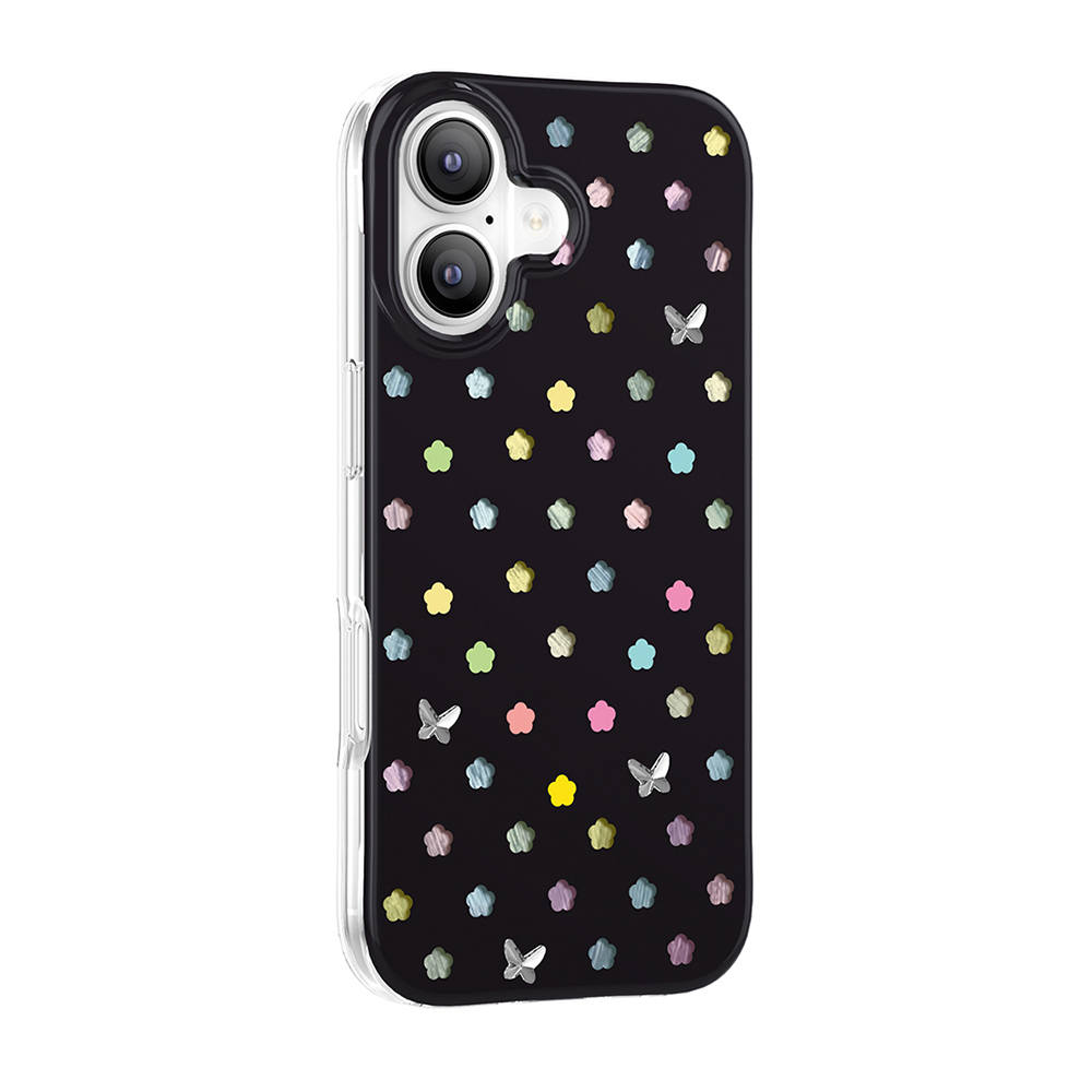 [RNZ-TA137683] Apple iPhone 17 Uyumlu Kılıf M-Safe Şarj Özellikli Zore Paris Axen Sert PC Kapak (Siyah)