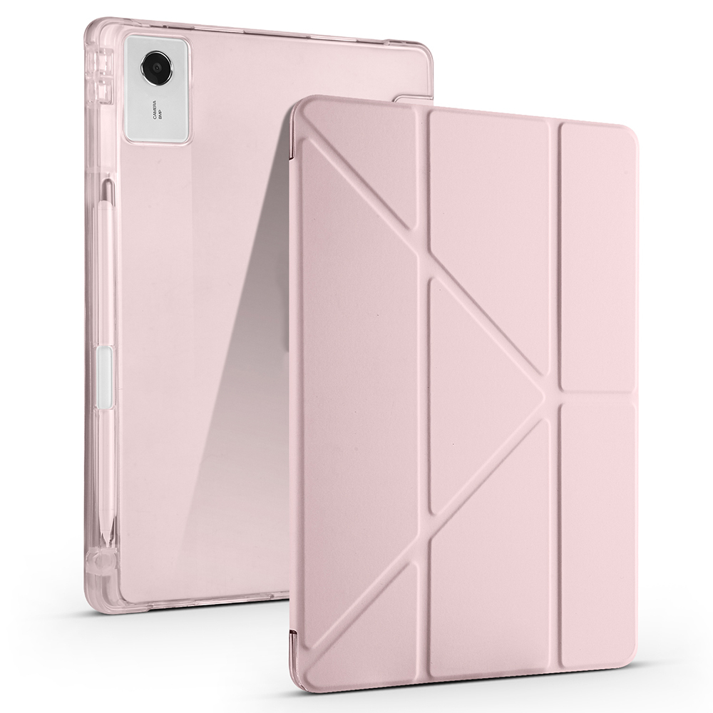 Lenovo Idea Tab Plus 12.1 Uyumlu Kılıf Zore Tri Folding Kalem Bölmeli Standlı Kılıf