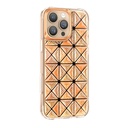Apple iPhone 16 Pro Max Uyumlu Kılıf 3D Buz Blok Desenli Zore Paris Kairo TPU Kapak