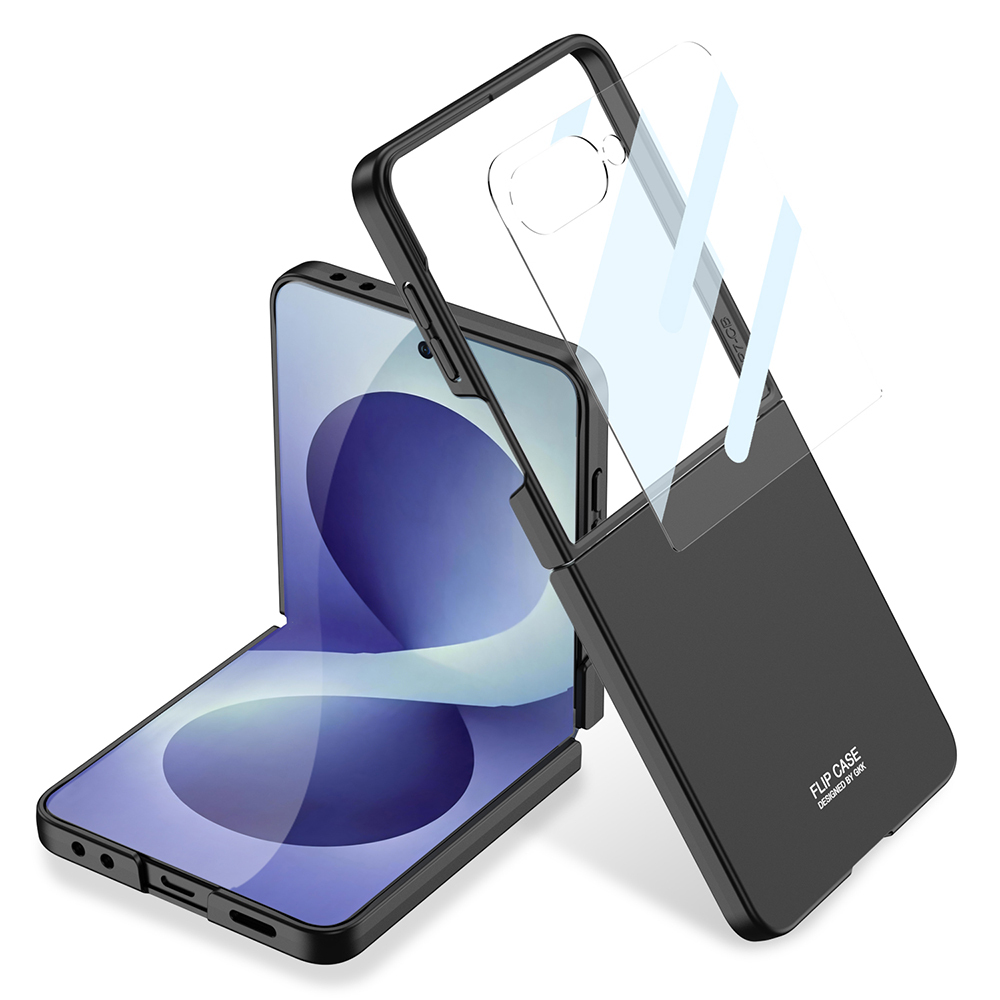 Samsung Galaxy Z Flip Uyumlu 8 Kılıf Zore Sert Kıpta Kapak