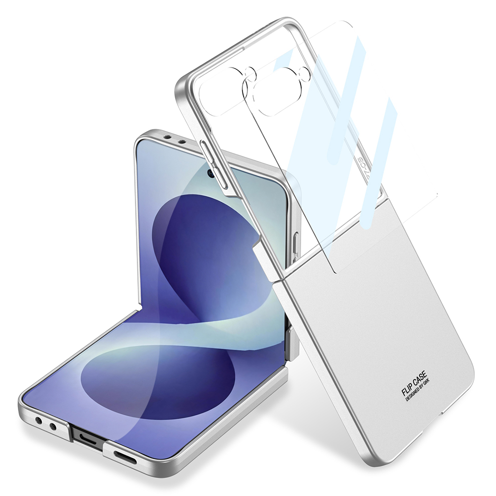 Samsung Galaxy Z Flip Uyumlu 8 Kılıf Zore Sert Kıpta Kapak