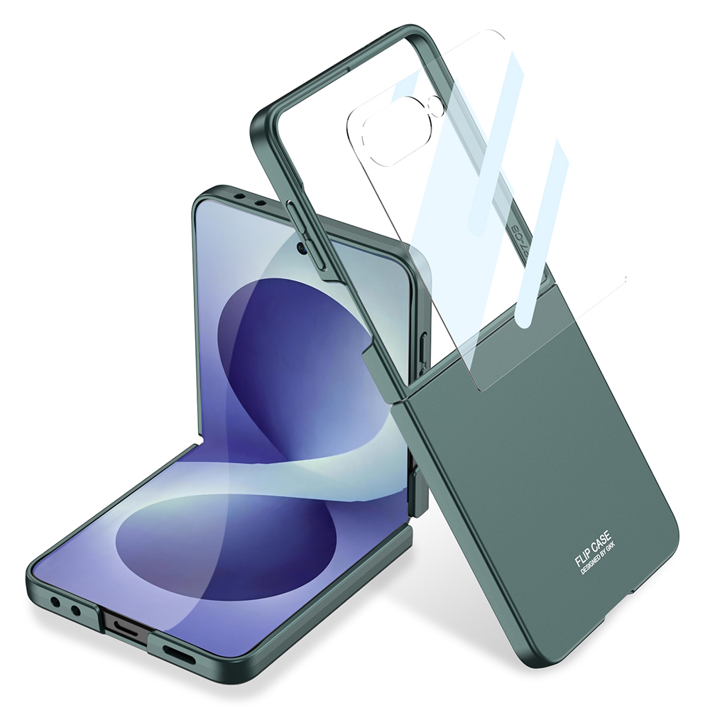 Samsung Galaxy Z Flip Uyumlu 8 Kılıf Zore Sert Kıpta Kapak