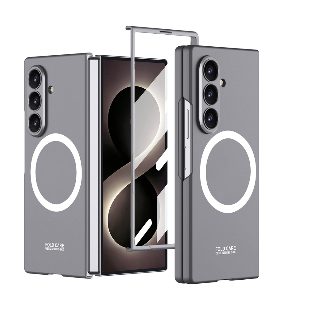Samsung Galaxy Z Fold 8 Ultra Uyumlu Kılıf Wireless Şarj Özellikli Zore Kıpta M-safe Kapak
