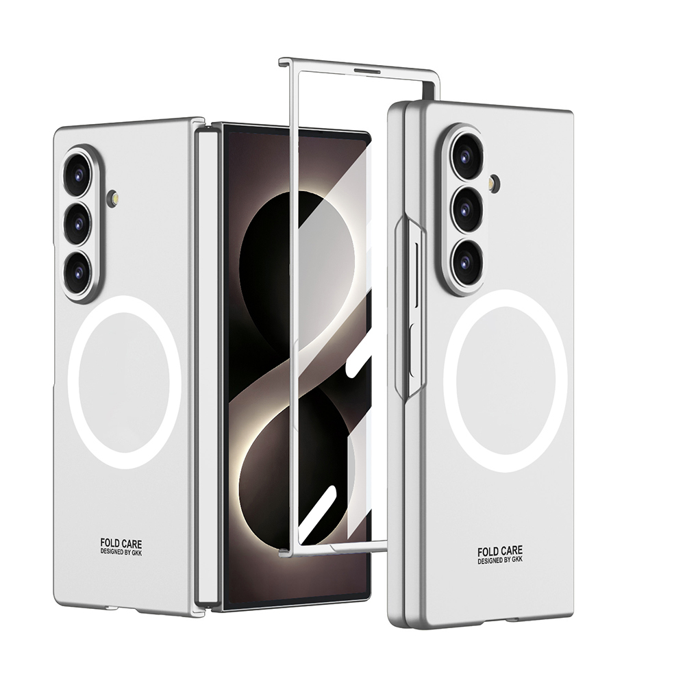 Samsung Galaxy Z Fold 8 Ultra Uyumlu Kılıf Wireless Şarj Özellikli Zore Kıpta M-safe Kapak