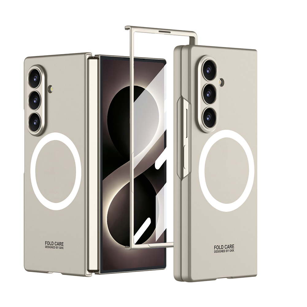 Galaxy Z Fold 8 Ultra Kılıf Wireless Şarj Özellikli Zore Kıpta M-safe Kapak