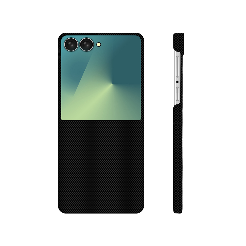 Samsung Galaxy Z Flip 7 Uyumlu Kılıf M-Safe Şarj Özellikli Zore Paris Zerre Sert PC Kapak