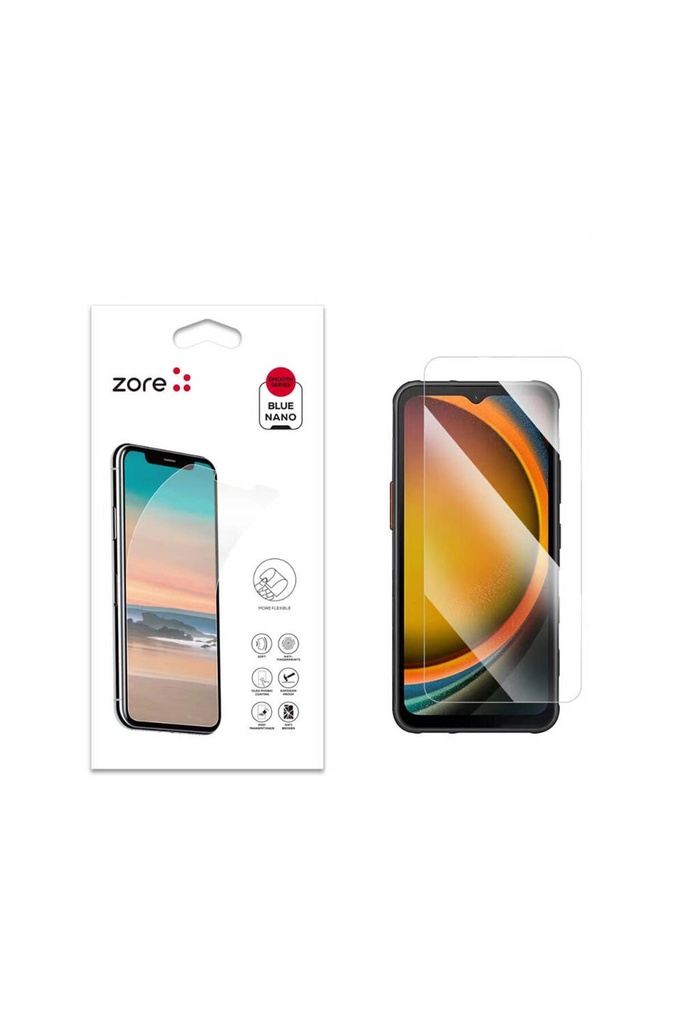 Samsung Galaxy Xcover 7 Uyumlu Ekran Filmi Zore Blue Nano Ekran Koruyucu