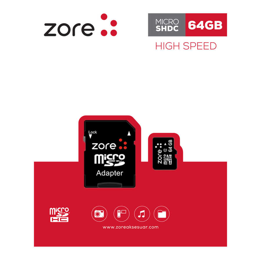 [RNZ-T6600] Zore Micro SD Hafıza Kartı 64GB