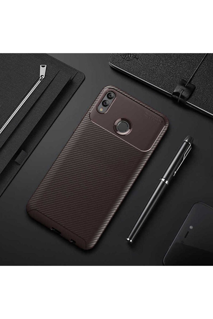 Huawei Honor 8X Uyumlu Kılıf Zore Negro Silikon Kapak